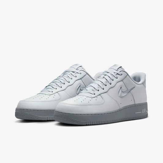 Hand-Crafted AF 1 Jewel Wolf Grey