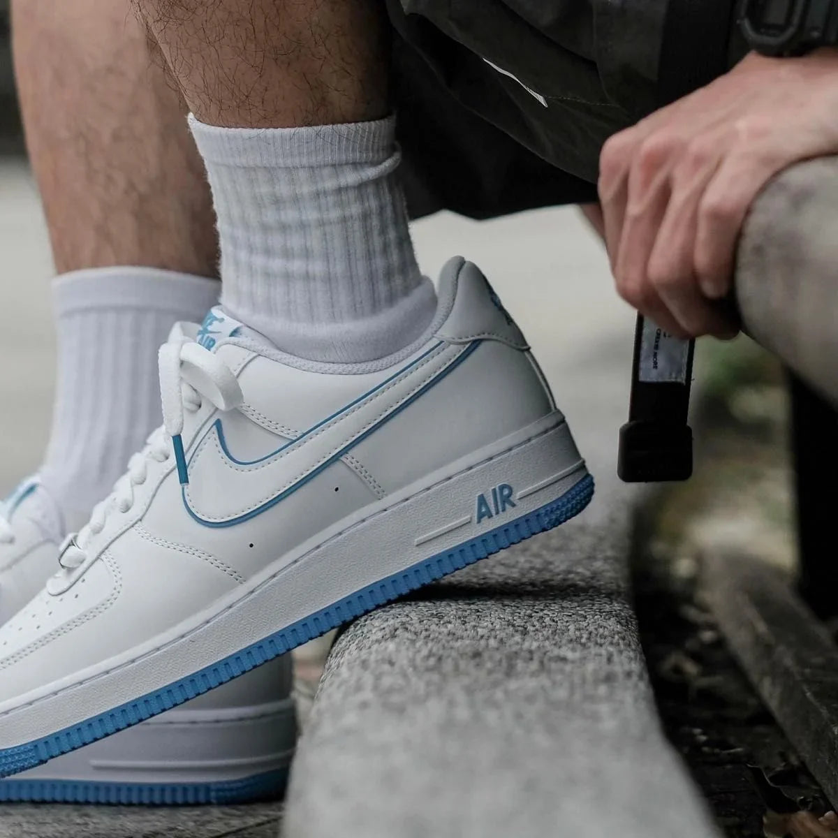 Hand-Crafted AF 1 Sky Blue