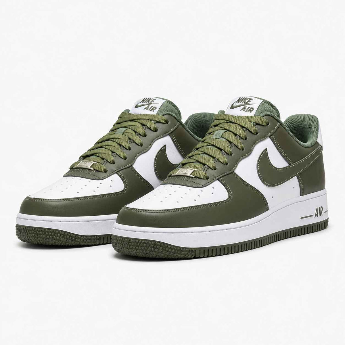 Nike Air Force 1 Low White Olive Green