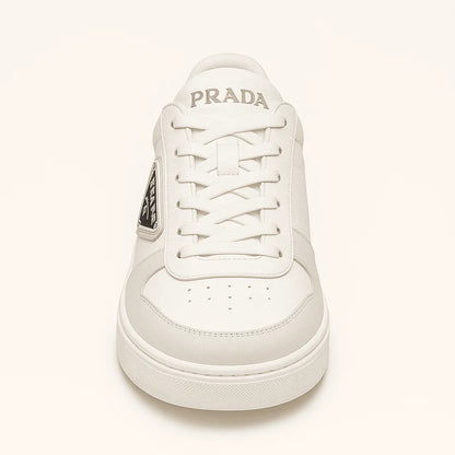 Pr∀da downtown leather sneakers