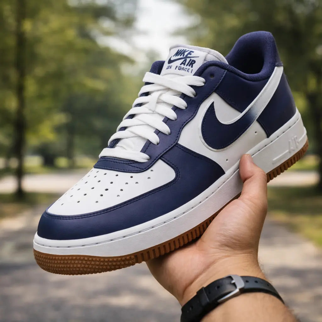 Hand-Crafted AF1 Dark Sea