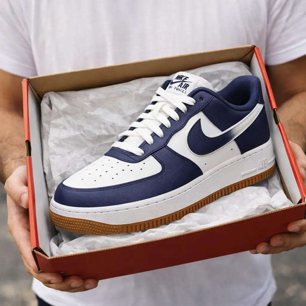 Hand-Crafted AF1 Dark Sea