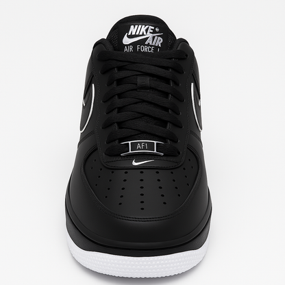 Hand-Crafted AF1 Black&White Sole