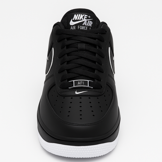 Hand-Crafted AF1 Black&White Sole