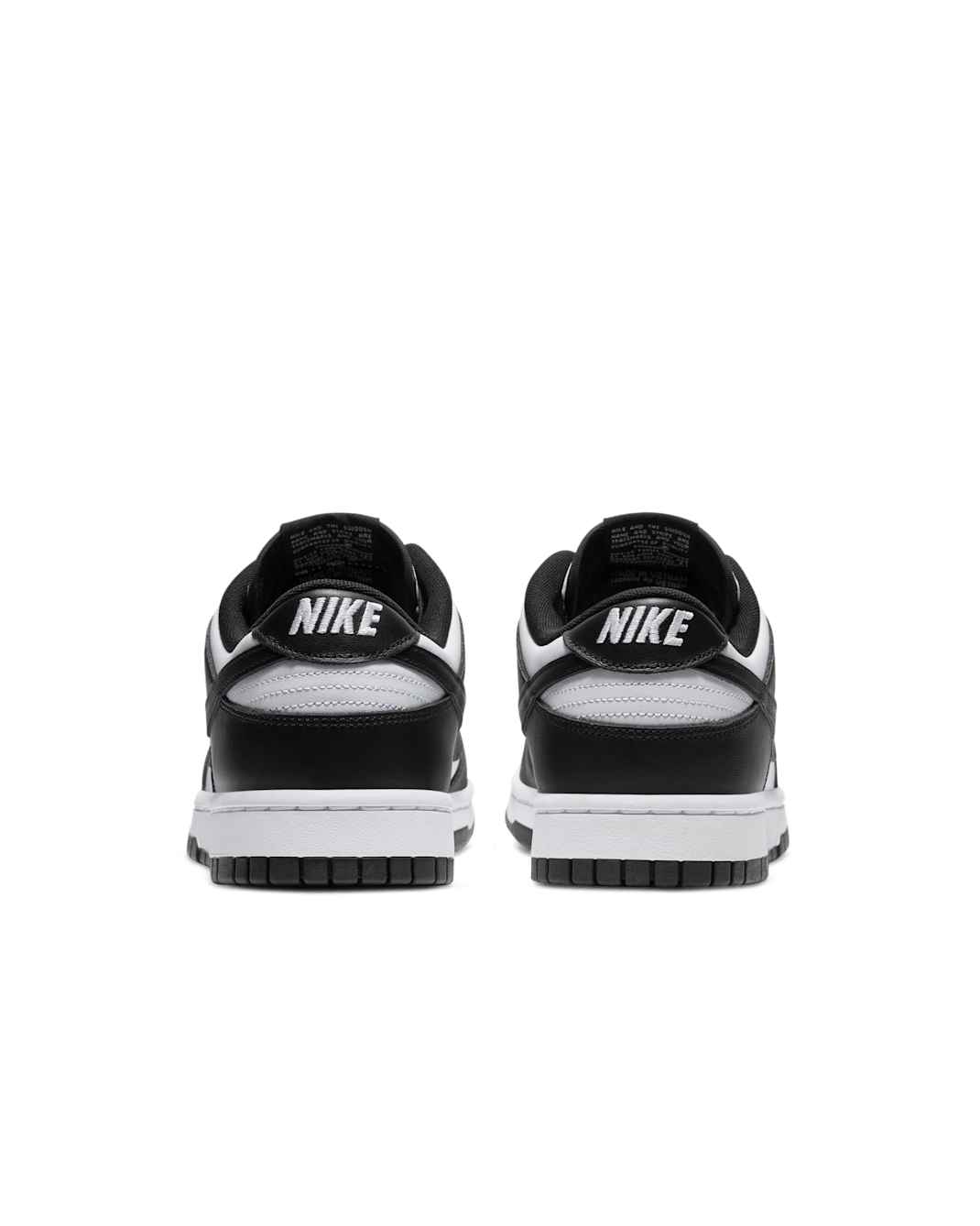 NlKE Dunk Low White & Black Panda
