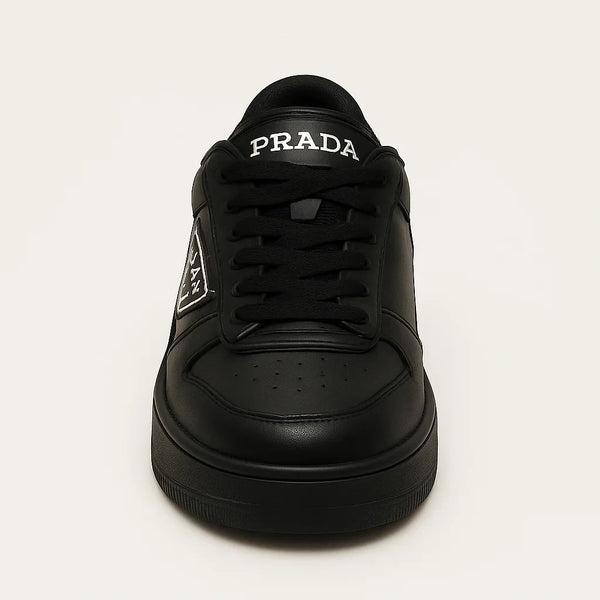 Pr∀da downtown leather sneakers