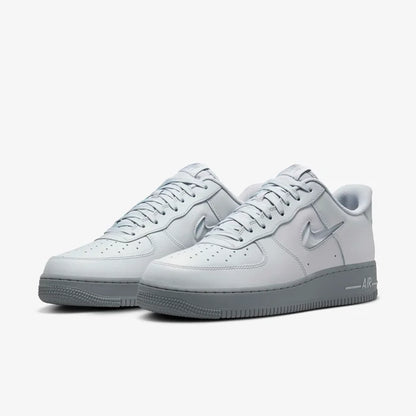 Hand-Crafted AF 1 Jewel Wolf Grey