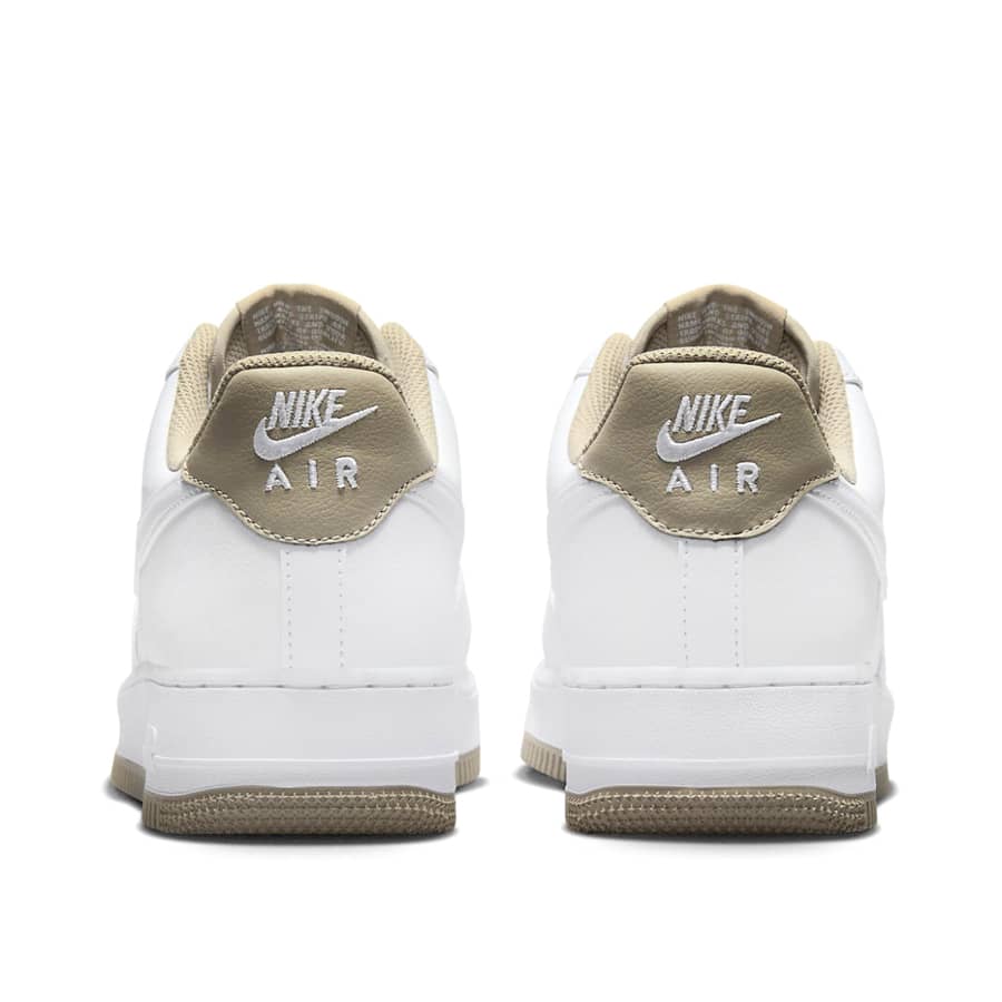 Hand-Crafted AF 1 White Taupe