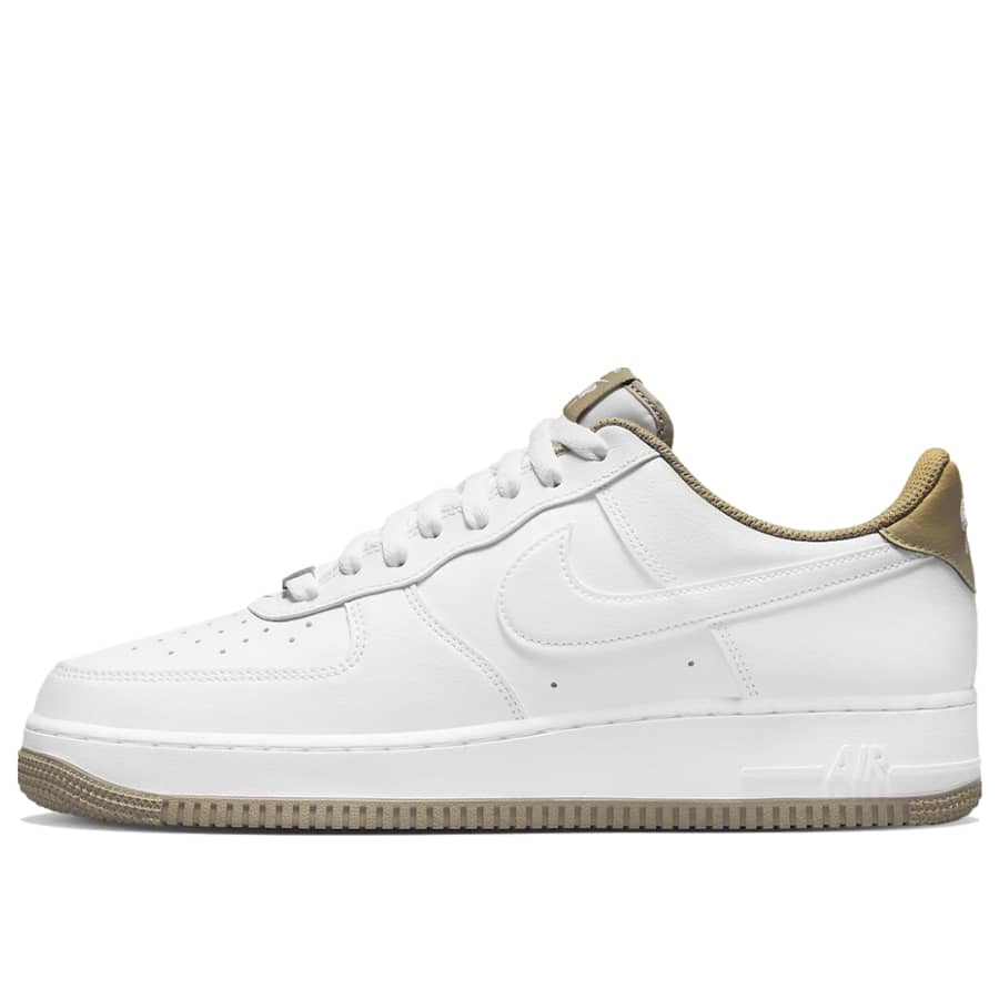 Hand-Crafted AF 1 White Taupe